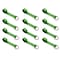 Tie 4 Safe 2" x 10' Lasso Strap w/ D Ring Auto Tie Down Wheel Lift Tow Truck Trailer, 12PK TWS21-510-W27-GR-C-12 - alternate 1
